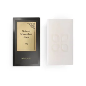 Raypath White soap with Microsilver in a box 100g